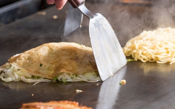葛西の鉄板焼き お好み焼き どーながにお越しの際は